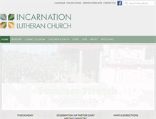 Tablet Screenshot of incarnationmn.org